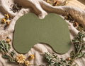 Lower Back Patch on linen with herbs